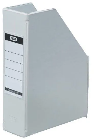 Elba tidskriftssamlare i A5-storlek, med 60 mm ryggbredd, färg vit