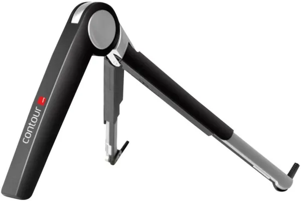 Contour svart bärbar datorstativ