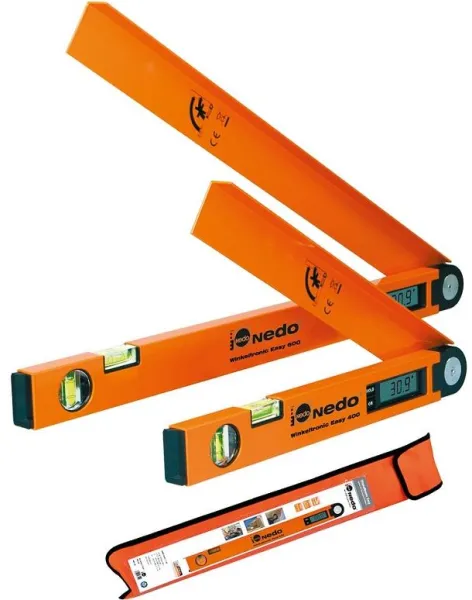 Nedo Digital vinkelmätare 400mm 0-200°